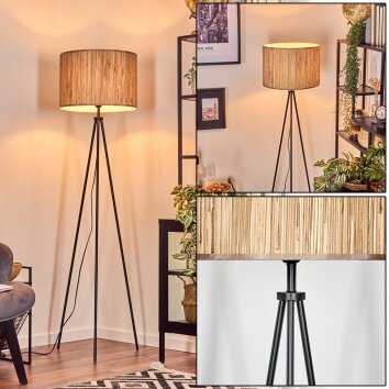 Bongal lampa stojąca naturalny, 1-punktowy