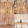 Bongal lampa stojąca kolory naturalne, 1-punktowy