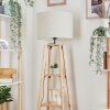 Bassagoda lampa stojąca kolory naturalne, 1-punktowy