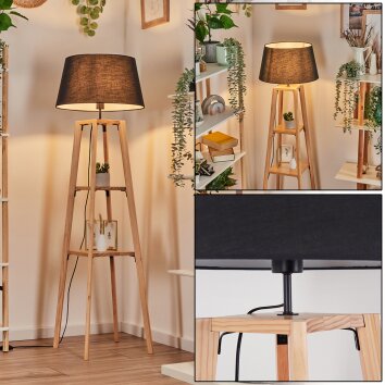 Bassagoda lampa stojąca kolory naturalne, 1-punktowy