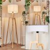Bassagoda lampa stojąca kolory naturalne, 1-punktowy