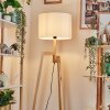 Bassagoda lampa stojąca kolory naturalne, 1-punktowy