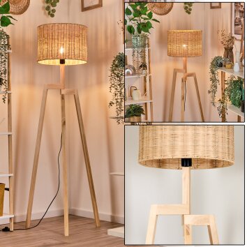 Cavaca lampa stojąca kolory naturalne, 1-punktowy