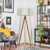 Bassagoda lampa stojąca kolory naturalne, 1-punktowy