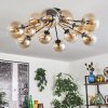 Gastor lampa sufitowa bursztynowy, przezroczysty, 12-punktowe