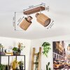 Kinnared lampa sufitowa chrom, kolory naturalne, 2-punktowe