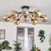 Gastor lampa sufitowa 91 cm bursztynowy, 12-punktowe