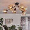 Gastor lampa sufitowa 74 cm bursztynowy, 6-punktowe