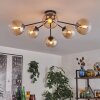 Gastor lampa sufitowa 74 cm bursztynowy, 6-punktowe