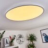 Sani Lampa Sufitowa LED Biały, 1-punktowy, Zdalne sterowanie