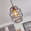 Iserables Lampa Wisząca Czarny, 1-punktowy