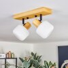 Miguas lampa sufitowa kolory naturalne, czarny, 2-punktowe