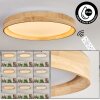 Tabernas lampa sufitowa LED kolory naturalne, biały, 1-punktowy, Zdalne sterowanie