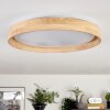 Tabernas lampa sufitowa LED kolory naturalne, biały, 1-punktowy, Zdalne sterowanie