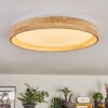 Tabernas lampa sufitowa LED kolory naturalne, biały, 1-punktowy, Zdalne sterowanie