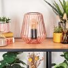 Telhais lampa stołowa, lampka do czytania różowy, czarny, 1-punktowy