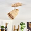 Lindberg lampa sufitowa chrom, kolory naturalne, 1-punktowy