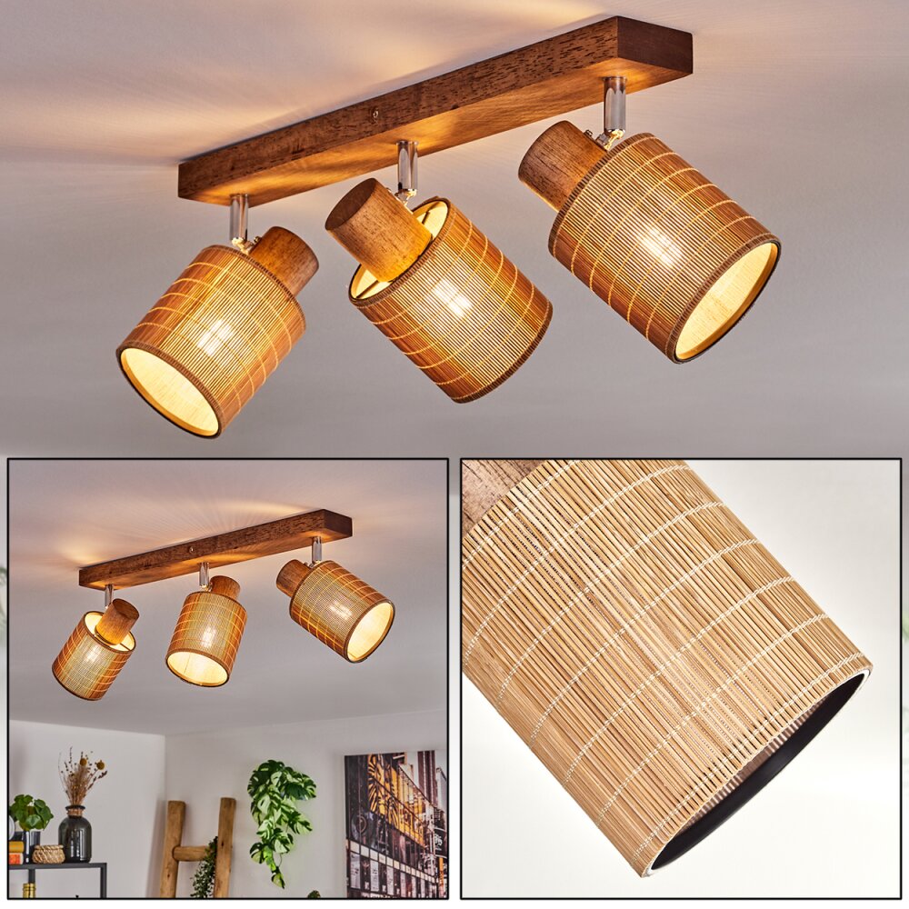Kinnared Lampa sufitowa, Spot sufitowy Chrom, Ciemnobrązowy, 3-punktowe main product photo