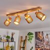 Kinnared lampa sufitowa, spot sufitowy chrom, kolory naturalne, 4-punktowe