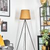 Palmeiros lampa stojąca, lampka do czytania czarny, 1-punktowy