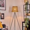 Palmeiros lampa stojąca, lampka do czytania czarny, 1-punktowy