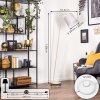 Nobar lampa stojąca, lampka do czytania beżowy, 1-punktowy