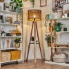 Cando lampa stojąca kolory naturalne, czarny, 1-punktowy