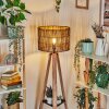 Cando lampa stojąca kolory naturalne, czarny, 1-punktowy