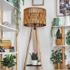 Cando lampa stojąca kolory naturalne, czarny, 1-punktowy