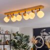 Miguas lampa sufitowa kolory naturalne, czarny, 6-punktowe