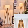 Bassagoda lampa stojąca kolory naturalne, 1-punktowy