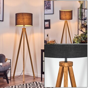 Bassagoda lampa stojąca kolory naturalne, 1-punktowy
