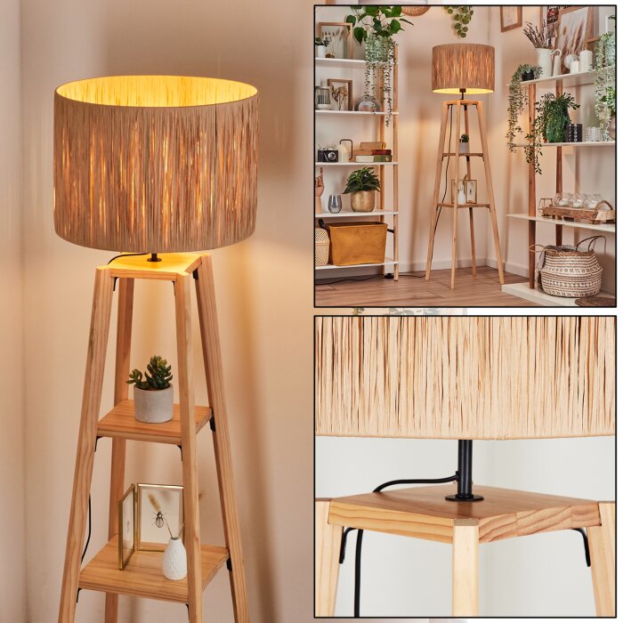 Granja Lampa stojąca Ecru, 1-punktowy Granja Lampa stojąca Ecru, 1-punktowy