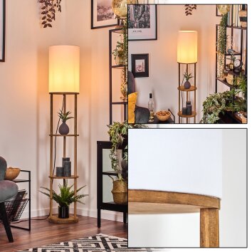 Hamaa lampa stojąca kolory naturalne, 1-punktowy