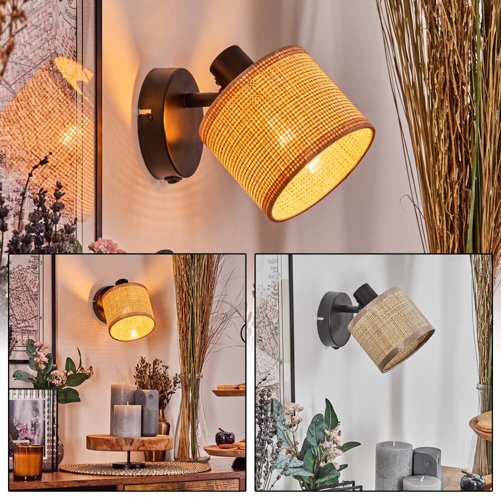 Sabadim Lampa ścienna Czarny, 1-punktowy main product photo