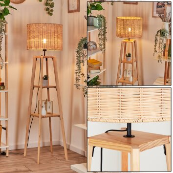 Jinya lampa stojąca kolory naturalne, 1-punktowy