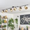 Chellas Lampa sufitowa Czarny, 6-punktowe