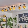 Chellas Lampa sufitowa Czarny, 6-punktowe