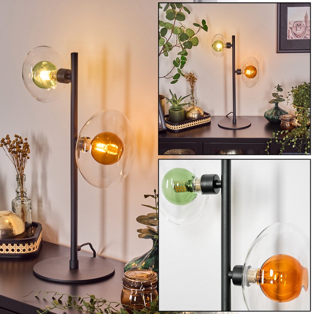 Monsul Lampa stołowa Czarny, 2-punktowe main product photo