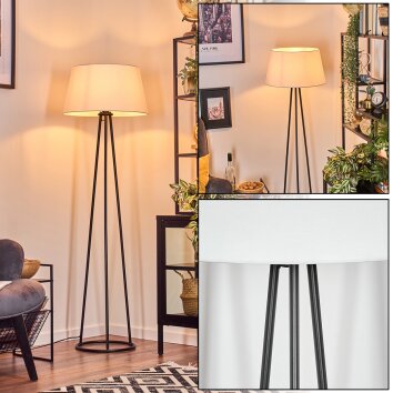 Bassagoda lampa stojąca beżowy, 1-punktowy