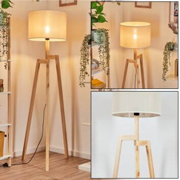 Bassagoda lampa stojąca kolory naturalne, 1-punktowy