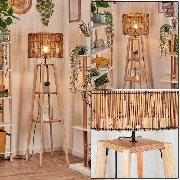 Cando lampa stojąca kolory naturalne, 1-punktowy