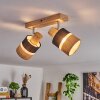 Fallhagen lampa sufitowa chrom, kolory naturalne, 2-punktowe