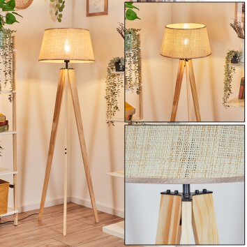 Sabadim lampa stojąca kolory naturalne, 1-punktowy