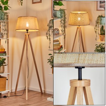 Sabadim lampa stojąca kolory naturalne, 1-punktowy