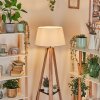 Bassagoda lampa stojąca kolory naturalne, czarny, 1-punktowy
