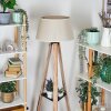 Bassagoda lampa stojąca kolory naturalne, czarny, 1-punktowy