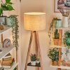 Bassagoda lampa stojąca kolory naturalne, czarny, 1-punktowy