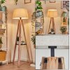 Bassagoda lampa stojąca beżowy, 1-punktowy