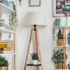 Bassagoda lampa stojąca beżowy, 1-punktowy